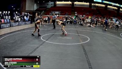 76 lbs Round 1 (6 Team) - Ben Steiner, TB Legacy vs William Huffman, Silo WC