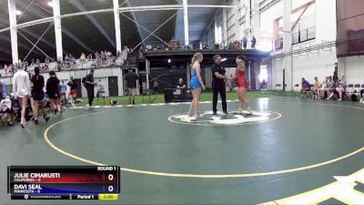148 lbs Round 1 (4 Team) - Julie Cimarusti, California vs Davi Seal, Minnesota