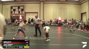 85 lbs Semifinal - Arav Pandey, American Dream vs John Saile, Attack Mat