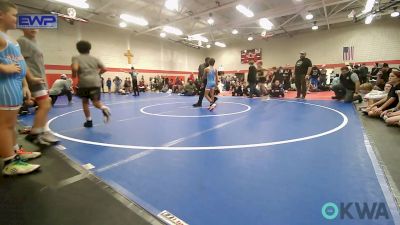 61 lbs Final - Thomas Cisneroz, Powerhouse Elite 9u vs Bostyn Bayer, Broken Arrow Wrestling Club