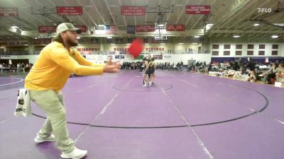 110 lbs Champ. Round 2 - Trinity Pendergrass, Quincy vs Aneth Campos, Iowa Central Community College