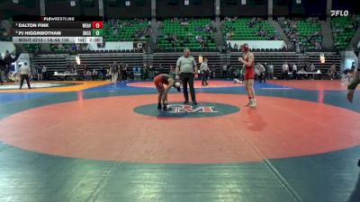 1A-4A 138 Quarterfinal - Dalton Fink, Weaver vs Pj Higginbotham, Shoals Christian Schools