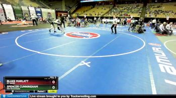 113 Class 2 lbs Quarterfinal - Spencer Cunningham, Mid-Buchanan vs Blake Marlatt, St. James