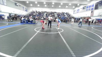 135 lbs Champ. Round 1 - Jameslyn Wilson, Rancho Bernardo vs Jaslynn Dado, Lakewood