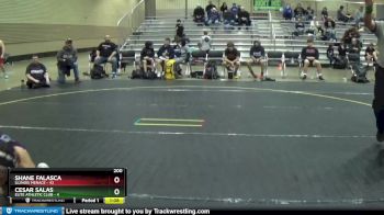 200 lbs Round 1 (6 Team) - Cesar Salas, Elite Athletic Club vs Shane Falasca, Illinois Menace