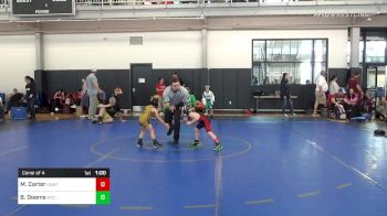 43 lbs Consi Of 4 - Maddex Carter, UNATTACHED vs Bennett Deems, Rockmart Takedown Club