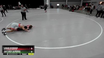 138 lbs Cons. Round 9 - Matthew Almedina, Mat Assassins Wrestling Club vs Logan Schwanz, No Nonsense Wrestling