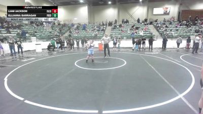 Rr Rnd 1 - Liam Jackson, Patriot Mat Club vs Ellianna Barragan, Predators WC