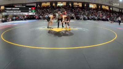 157-2A/1A Quarterfinal - Henry Graham, Middletown vs William Buckler, Huntingtown