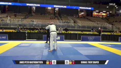 Ishmael Trent Draper vs James Peter Mastrobattista 2025 Pan Jiu Jitsu IBJJF Championship