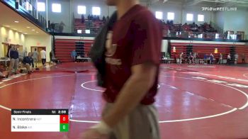 174 lbs Semifinal - Nick Incontrera, Not Rostered vs Noah Blake, Air Force Prep