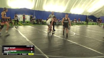 132 lbs Cons. Semi - Trent Tetoff, NA vs Mason Winter, Jackson