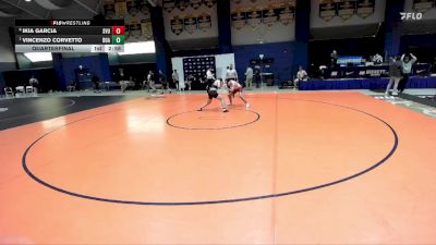 184 lbs Quarterfinal - Vincenzo Corvetto, Roanoke College vs Ikia Garcia, Southern Virginia