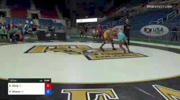 127 lbs Consi Of 32 #2 - Kaidance Gerg, Washington vs Payton Weese, Missouri