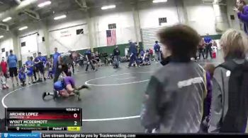 60 lbs Round 4 (6 Team) - Archer Lopez, Grandview vs Wyatt McDermott, G.I. Grapplers Gold