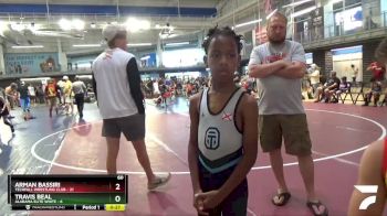 60 lbs Round 7 (8 Team) - Arman Bassiri, Techfall Wrestling Club vs Travis Beal, Alabama Elite White