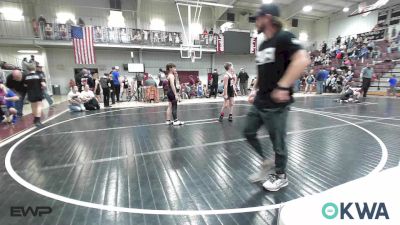 90 lbs Rr Rnd 5 - Waylon Bryant, Blackwell Wrestling Club vs Everett Bolay, Perry Wrestling Academy