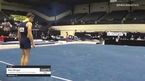 Max Olinger - Floor, Lakeshore Academy of Art Gymnastics - 2021 USA Gymnastics Development Program National Championships
