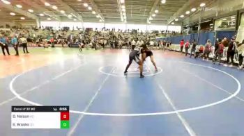 182 lbs Consi Of 32 #2 - Damon Nelson, MD vs Greg Brooks, CO