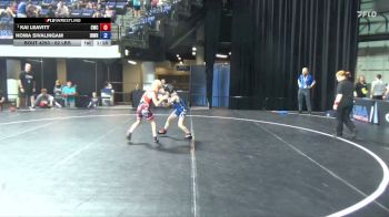 62 lbs 5th Place Match - Kai Leavitt, Champions Wrestling Club vs Homa Sivalingam, Indra Wrestling