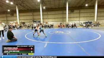 105-115 lbs Round 3 - John Von Der Ehe, Kuna Klub vs Solomon Childs, McCall Wrestling Club