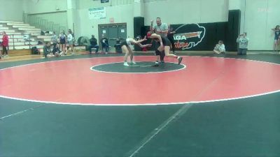 Girls 120 lbs Quarterfinal - Sophie Waters, Jeff West vs Adriauna Camacho, Rock Creek