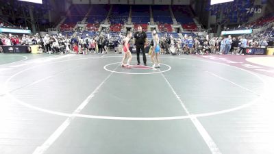 112 lbs Cons 32 #1 - Piper Gershmel, MT vs Ella Henning, MN