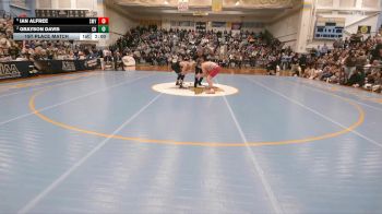 150 lbs 1st Place Match - Ian Alfree, Smyrna H S vs Grayson Davis, Cape Henlopen H S