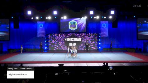 Hightstown Rams [2022 Mitey Mite Show Cheer 2] 2022 Pop Warner National Cheer & Dance Championship