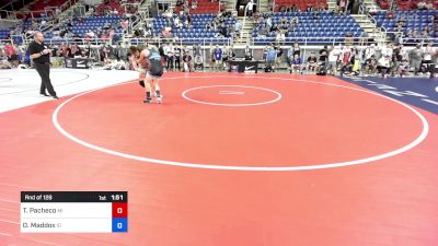 150 lbs Rnd Of 128 - Tobias Pacheco, MI vs Oakley Maddox, ID