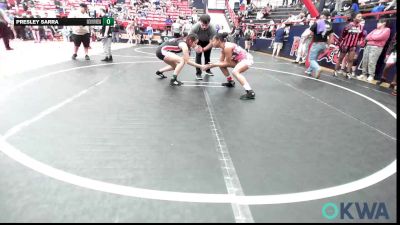 126 lbs Rr Rnd 3 - Akeilah Marshall, The Academy Wichita Kansas vs Presley Sarra, Skiatook Youth Wrestling