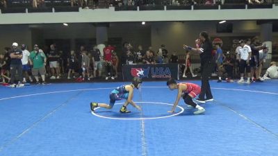 70 lbs Champ. Rd Of 16 - Matthew Oh, Maryland vs Bennett Dawson, Raw Wrestling Club