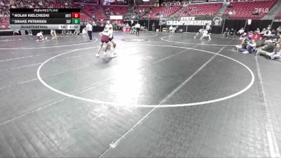 D2-165 lbs Quarterfinal - Drake Petersen, Saint Croix Falls vs Nolan Kielcheski, Antigo