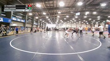 127 lbs Rr Rnd 1 - Eli Vanbruane, Indiana Outlaws Gold - MS vs Soeni Vazquez, Mat Warriors Gold MS - MS