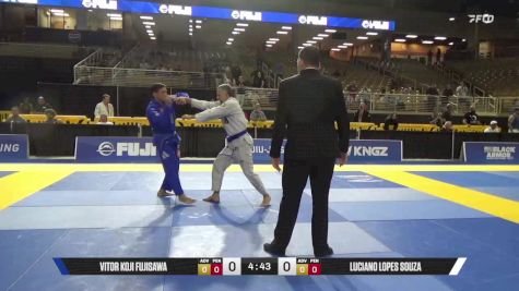 Luciano Lopes Souza vs Vitor Koji Fujisawa 2025 Pan Jiu Jitsu IBJJF Championship