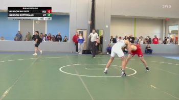 197 lbs Champ. Round 2 - Jackson Hallett, Western Colorado University vs Jackson Rotterman, Air Force Prep