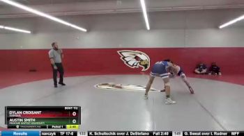 157 lbs Cons. Round 2 - Austin Smith, Missouri Baptist University vs Dylan Croisant, Dubuque