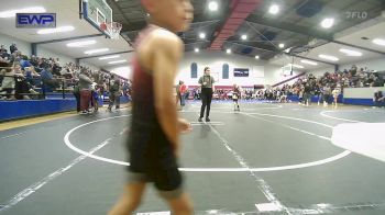 46 lbs Final - Wyatt Worth, Collinsville Cardinal Youth Wrestling vs Kingston Warrior, Wagoner Takedown Club