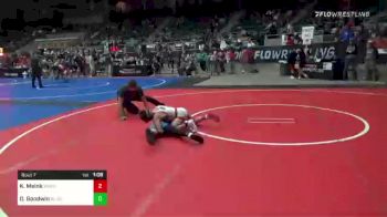 83 lbs Rd Of 16 - Kiernan Meink, Wrestling Factory vs Daniel Goodwin, Black Fox Academy