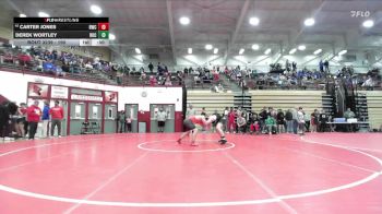 190 lbs Cons. Round 2 - Carter Jones, Richmond Wrestling Club vs Derek Wortley, Rochester
