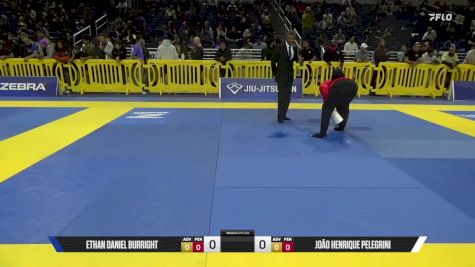 João Henrique Pelegrini vs Ethan Daniel Burright 2025 Pan IBJJF Jiu-Jitsu No-Gi Championship