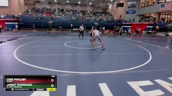 144 lbs Cons. Round 5 - Jarret Rodriguez, El Paso Franklin vs Jude Maulsby, Plano