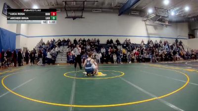 127 lbs Round Of 16 - Luca Rosa, Burrell vs Archer Brua, Laurel