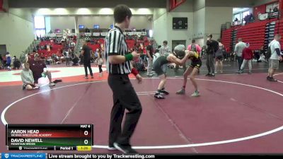 110 + 115 1st Place Match - Aaron Head, Vicious Wrestling Academy vs David Newell, Mountain Brook