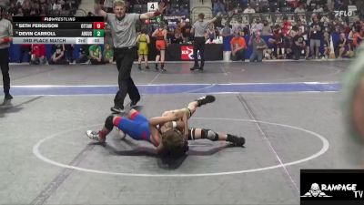 80 lbs Cons. Round 1 - Greyson Crotinger, Trailhands vs Hayden King, Jaguar