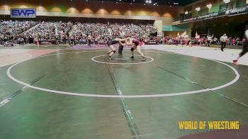 147 lbs Consi Of 8 #2 - Kyndra Olmos, EVERGREEN VALLEY WRESTLING CLUB vs Kaylene Zajic, Sweet Home