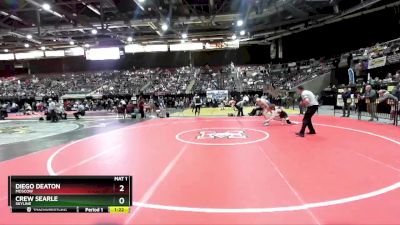 4A 152 lbs Quarterfinal - Crew Searle, Skyline vs Diego Deaton, Moscow