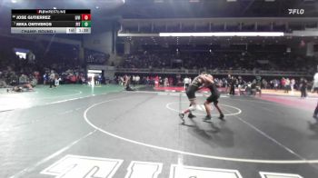 144 lbs Champ. Round 1 - Mika Ontiveros, Pitman vs Jose Gutierrez, Livingston