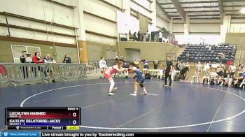 135 lbs Round 2 (6 Team) - Lochlynn Harned, Idaho vs KAITLYN DELATORRE-JACKSON, Nevada 2