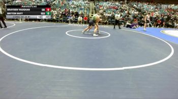 175 lbs Consi Of 32 #1 - Brayden Vaughan, Crook County vs Bryton Butt, Ridgeline